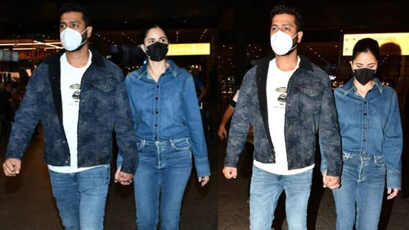 Valentine Day 2022: पलभर के लिए भी नहीं छोड़ा Katrina Kaif Vicky Kaushal ने एक दूसरे का हाथ, यहां दिखे