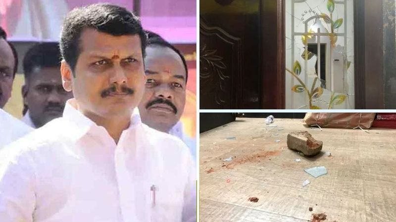 In the house of Karur Dawn and their car the Members of the Members were staggered in the arrival of the attack at kovai