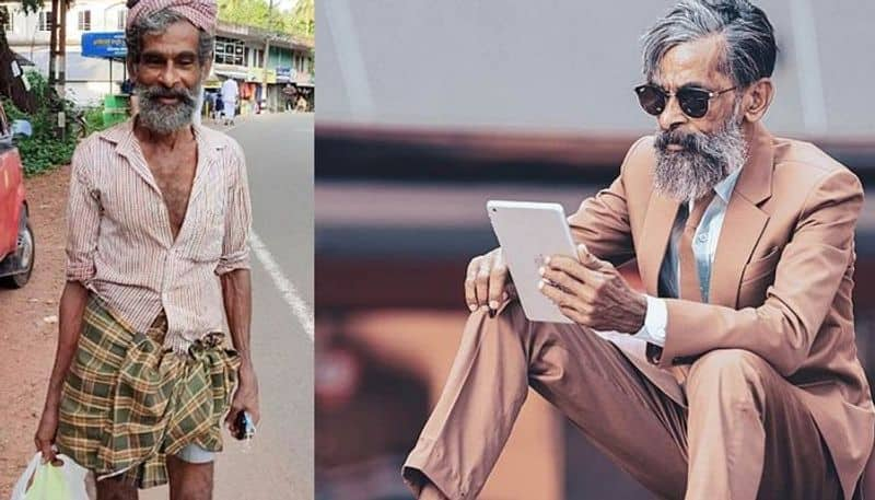 viral photoshoot of 60 year old mammikka