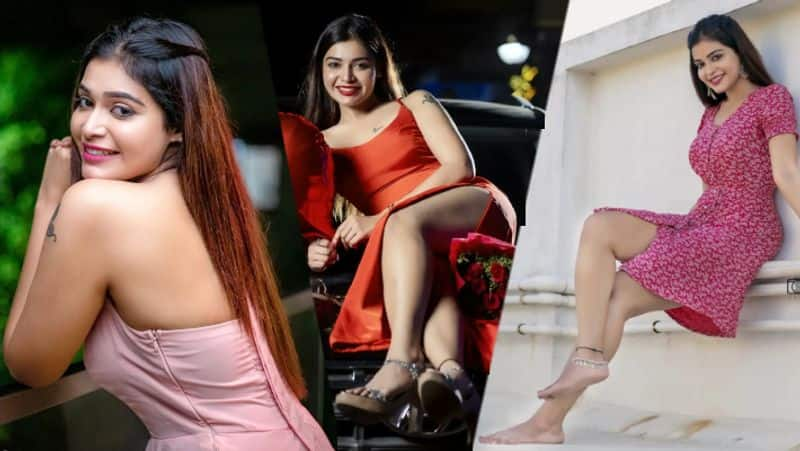 Dharsha Gupta Hot : பால் வண்ண மேனியை பளீச் என காட்டி! சைடு போஸில் கிக் ஏற்றும் தர்ஷா குப்தாவின் ஹாட் போட்டோஸ்