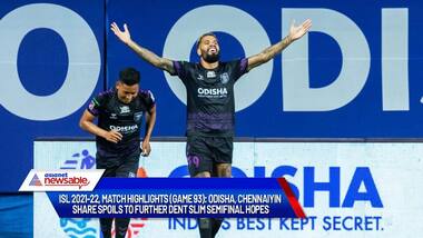 ISL 2021-22, Match Highlights (Game 93): Odisha FC, Chennaiyin FC share spoils