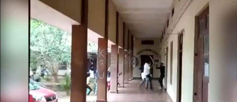 sfi ksu clash in sasthamkotta db college