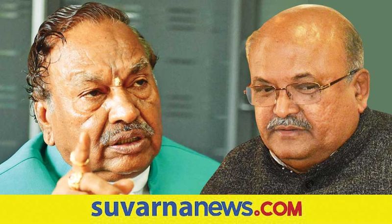 Former Minister HM Revanna Slams on KS Eshwarappa grg