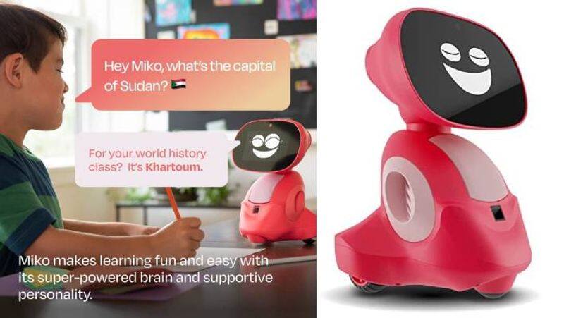 Miko 3 AI-Powered Educational Robot for Kids Launched in India