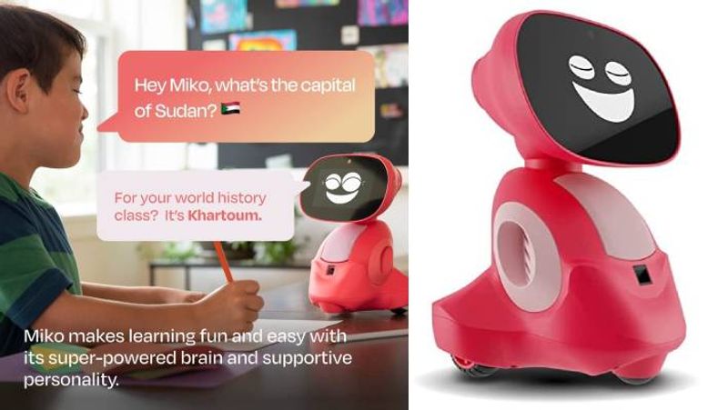 Miko 3 AI-Powered Educational Robot for Kids Launched in India