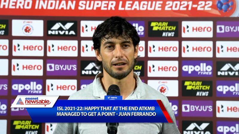 Indian Super League, ISL 2021-22, Kerala Blasters vs ATK Mohun Bagan: Happy that at the end ATKMB managed to get a point - Juan Ferrando on KBFC draw-ayh