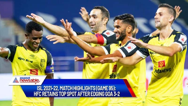 Indian Super League, ISL 2021-22, Hyderabad FC vs FC Goa Match Highlights (Game 95): HFC retains top spot after edging FCG 3-2-ayh