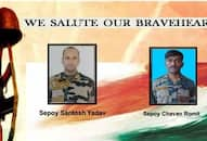 Army pays tribute to 2 soldiers who lost their lives in Shopian terrorist attack