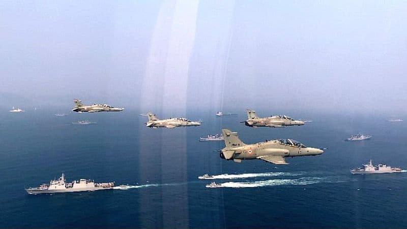 President Fleet Review 2022: Indian Navy shows its firepower