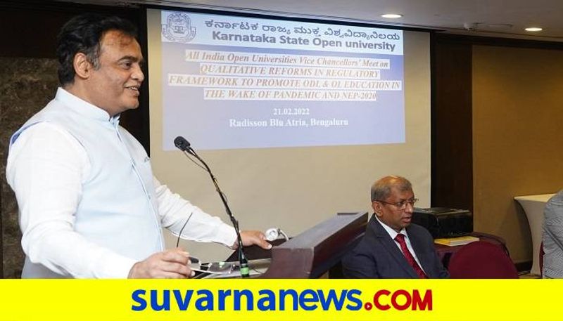 Minister CN Ashwathnarayan React on Open University Graduates grg