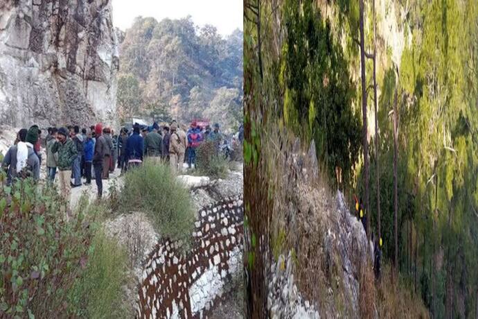 उत्तराखंड में दर्दनाक हादसा, बारात से लौटते वक्त कई फीट नीचे गिरा वाहन, ड्राइवर को छोड़ सभी की मौत