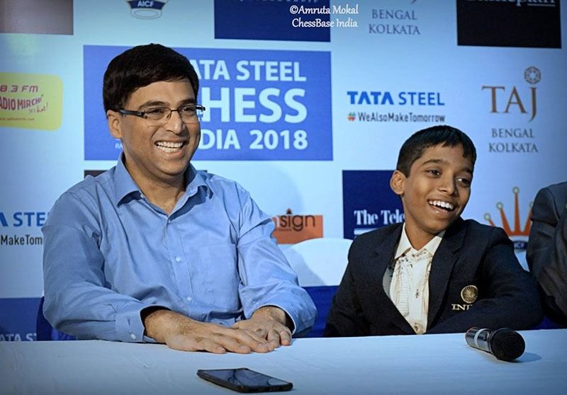 Rameshbabu Praggnanandhaa surpasses Viswanathan Anand to become India's No.1 chess player, Tata Steel Chess tournament RMA