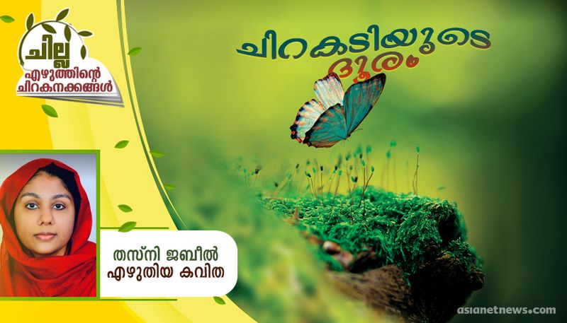 chilla malayalam poem by Thasni Jabeel