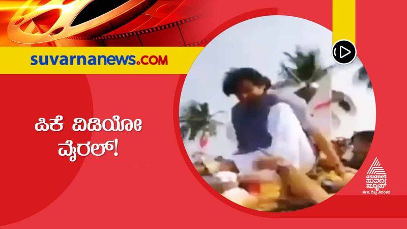 Pawan Kalyan slips and falls from his car as the fan tried to hug  vcs