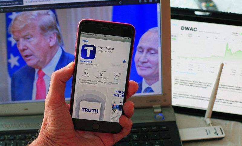 Donald Trump Truth Social app to launch on web browser by May end gcw