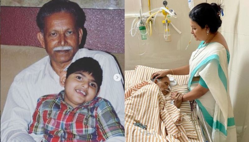 actress Sabitta george tells the news of her father  death in an emotional note