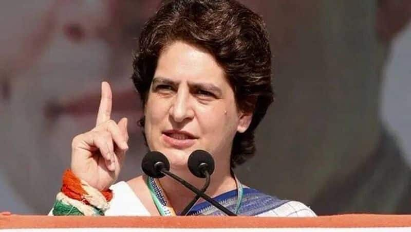 Priyanka Gandhi criticises t "increasing" number of crimes against women in Uttar Pradesh