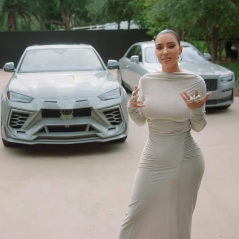 Kim Kardashian Reportedly Paid 100,000 USD to Paint Her Luxury Cars the Same Color As Her House