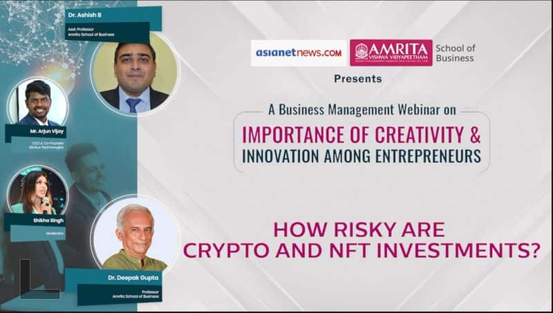 how risky are crypto and NFT investments webinar part 1