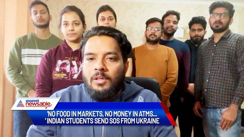 Indian students send SOS from Ukraine says no food in markets no money in ATMs gcw