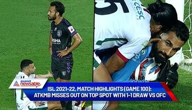 ISL 2021-22, Match Highlights (Game 100): ATKMB misses out on top spot with 1-1 draw vs OFC