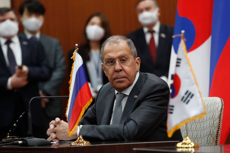 Russia ready for talks once Ukraine Army stops fighting says Foreign Minister Sergey Lavrov gcw