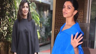 ओवरसाइज टी-शर्ट पहनकर निकलीं Anushka Sharma, दीपिका पादुकोण ने भी छोड़ा ग्लैमरस लुक