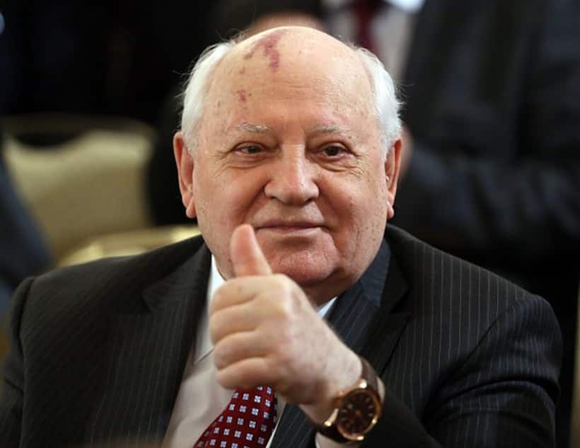 Who was Mikhail Gorbachev, the Soviet leader who ended the Cold War?