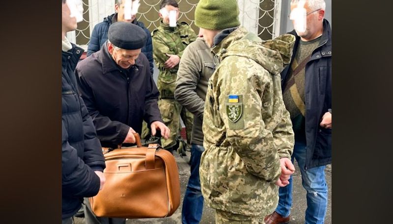 Doing for grandkids 80 year old man tries to enlist in Ukrainian army gcw