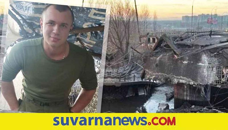 Tributes pour for Ukrainian soldier Vitaly Shakun Who blows himself up along with a bridge to stop Russian tanks san