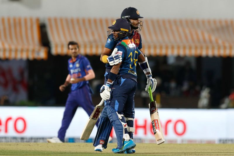 IND vs SL T20 Pathum Nissanka help Srilanka to set 184 run target to Team India ckm