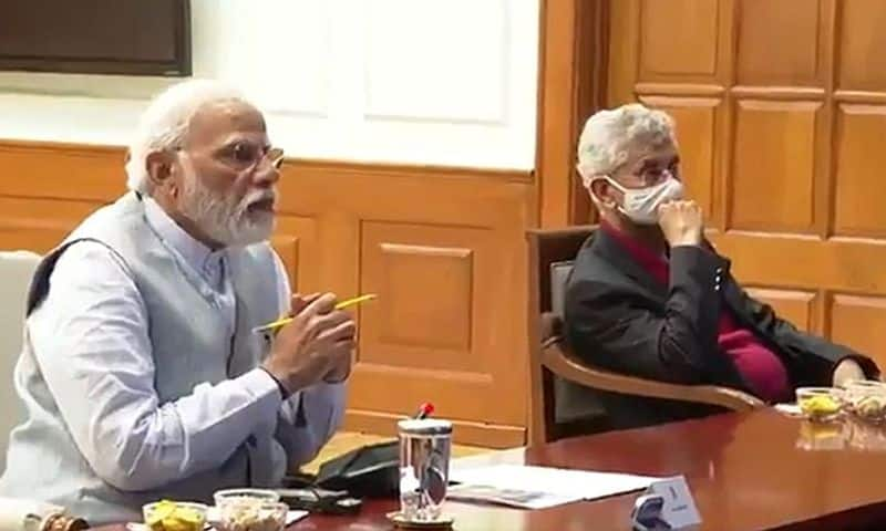 Ukraine situation Narendra Modi chairs two-hour long meeting