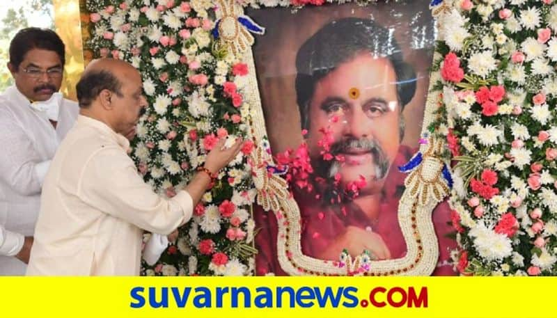 Chief Minister Basavaraj Bommai Attends Bhoomi Pooja for Actor Ambareesh Memorial gvd