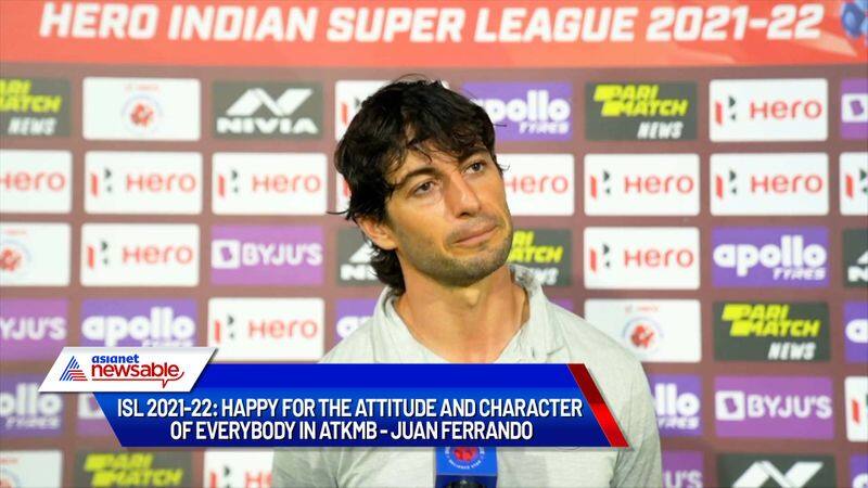 Indian Super League, ISL 2021-22, Mohun Bagan vs Bengaluru FC: Happy for the attitude and character of everybody in ATKMB - Juan Ferrando on BFC victory-ayh