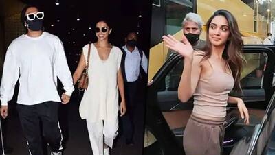 एयरपोर्ट पर फिर दिखा रणवीर सिंह और दीपिका का प्यार, Kiara advani ने न्यूड कलर का टॉप पहन लूटी महफिल