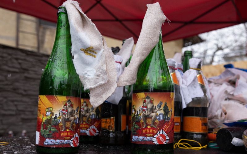 Molotov cocktails on the menu: Ukrainian brewery switches from beer to bombs amid Russian invasion