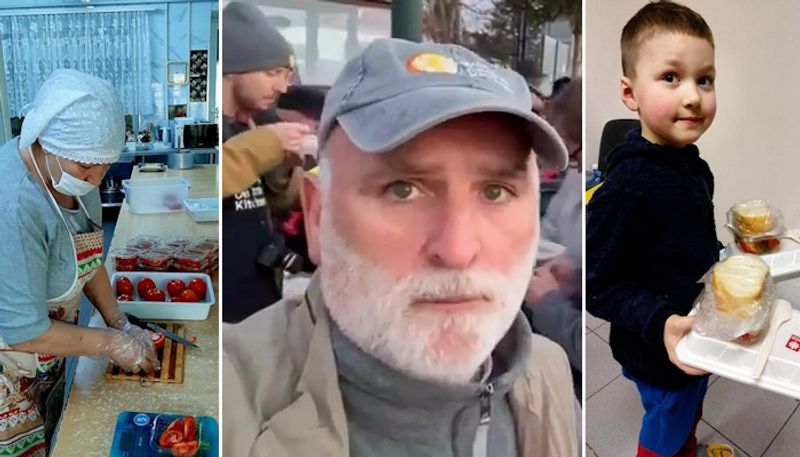 Celebrity chef Jose Andres feeds hungry refugees at Ukraine's borders; wins hearts (WATCH)