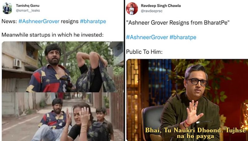 Ashneer Grover s resignation from BharatPe sparks meme fest Check out gcw