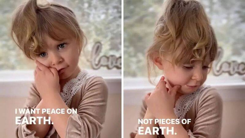 Girls heart-touching request video to stop the russia ukraine war goes viral