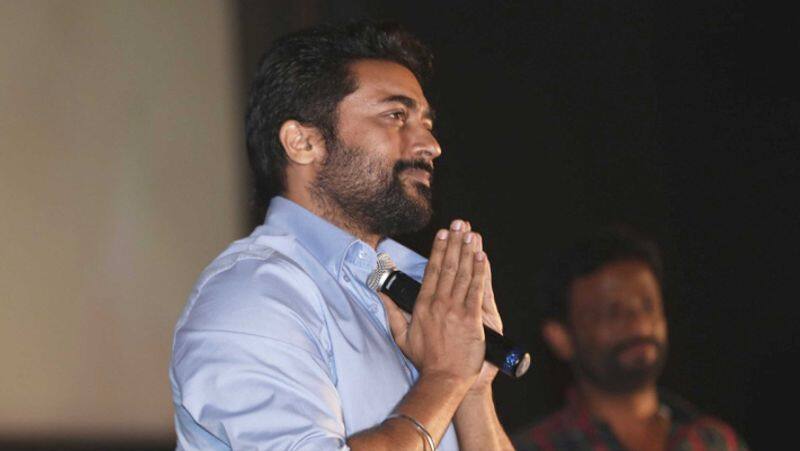 Suriya prays for Ukraine in etharkkum thunindhavan press meet