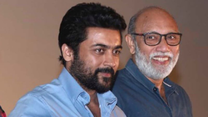 sathyaraj praises suriya in etharkkum thunindhavan press meet