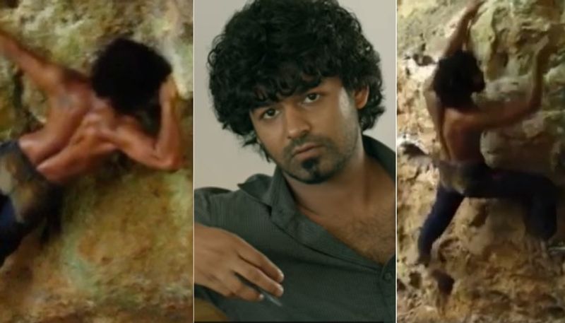 pranav mohanlal share rock climbing video at thailand