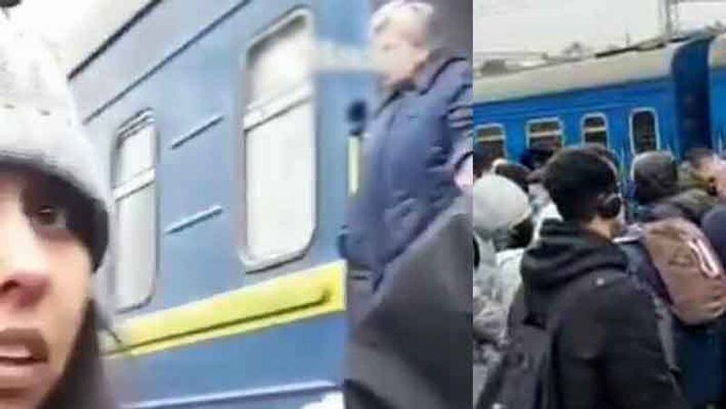 Indian students in Ukraine not allowed to board trains intentionally