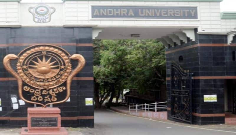 demolition in Andhra University area in Visakhapatnam