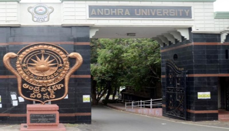 demolition in Andhra University area in Visakhapatnam