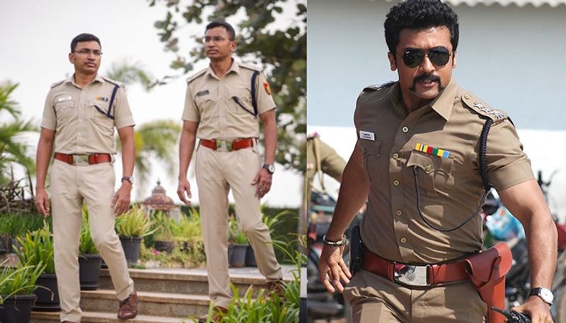 Twin IPS brothers reminds Suriya Singham