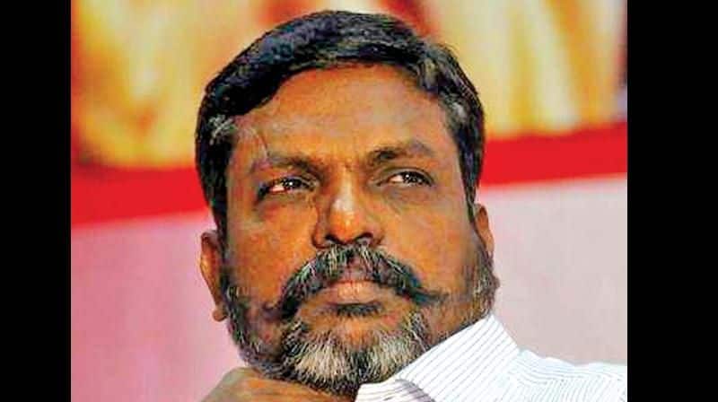 Danger to India .. They have targeted Tamil Nadu .. Thirumavalavan who is screaming about the BJP.