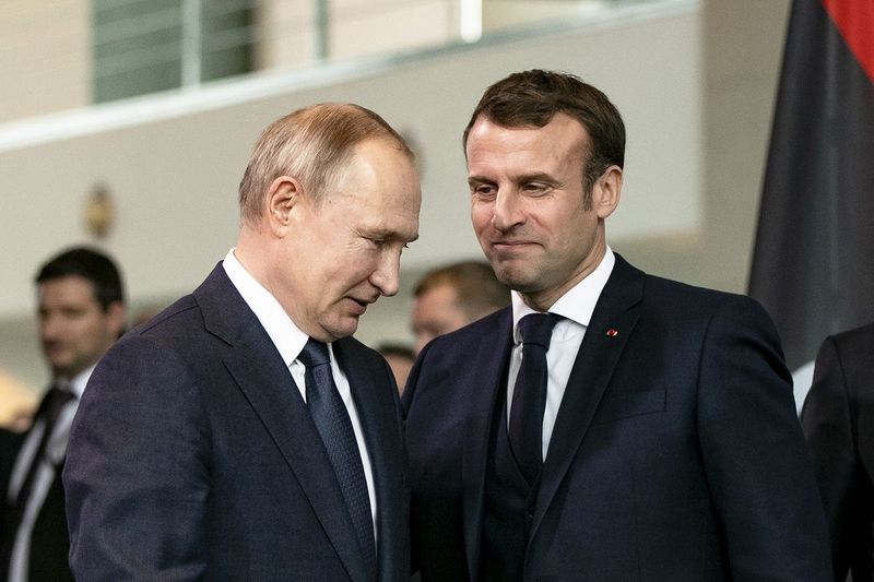 Russia would achieve the goals of its military intervention in Ukraine Putin tells Macron mnj