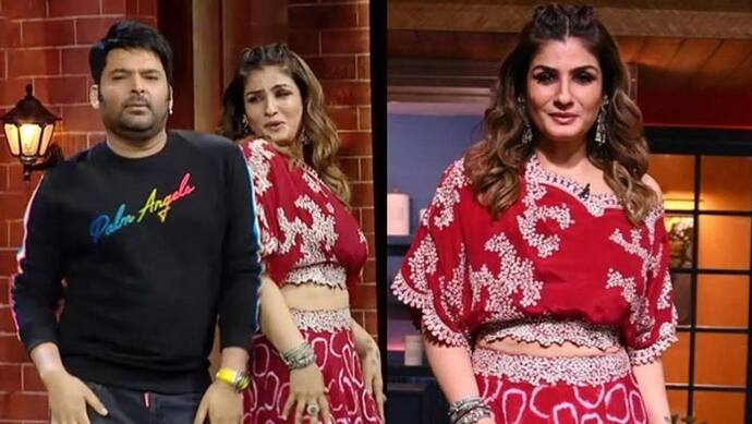 Raveena Tandon ने Tip Tip Barsa Pani पर Kapil Sharma के साथ लगा दी आग, लोगों ने कही ये बात