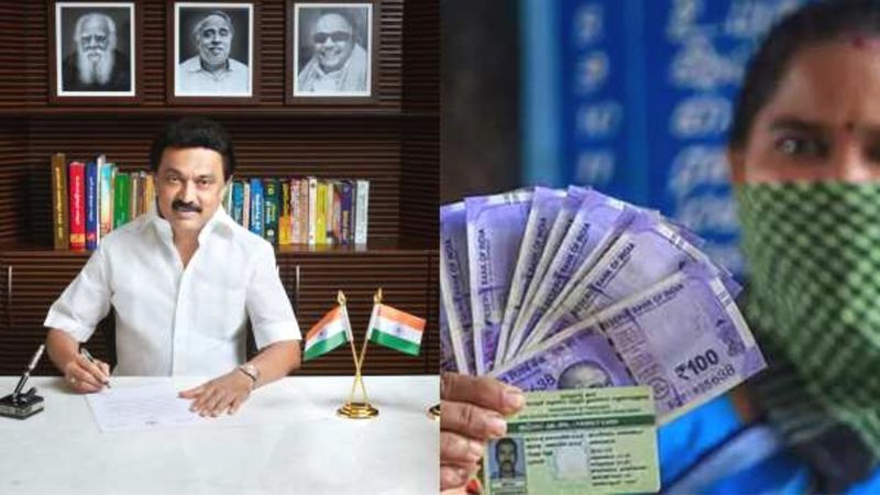 Tamilnadu cm mk stalin plan to provide Rs 1000 a month to family heads is being discussed today at chennai